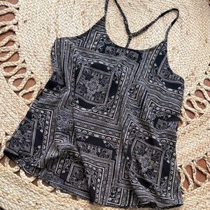 Elegant Black and White Women's Camisole